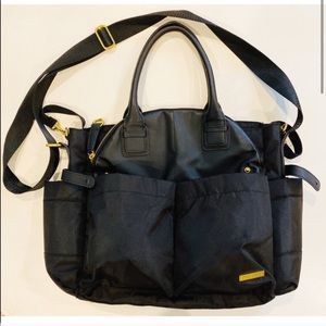 Skip Hop Downtown Chelsea Chic Black diaper bag